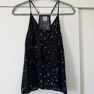 No Boundaries Black Starry Chemise